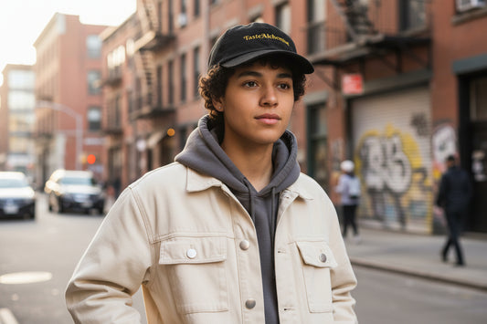 Embroidered Corduroy Cap — "Foodies, Cooks and Chefs Are the Alchemist"