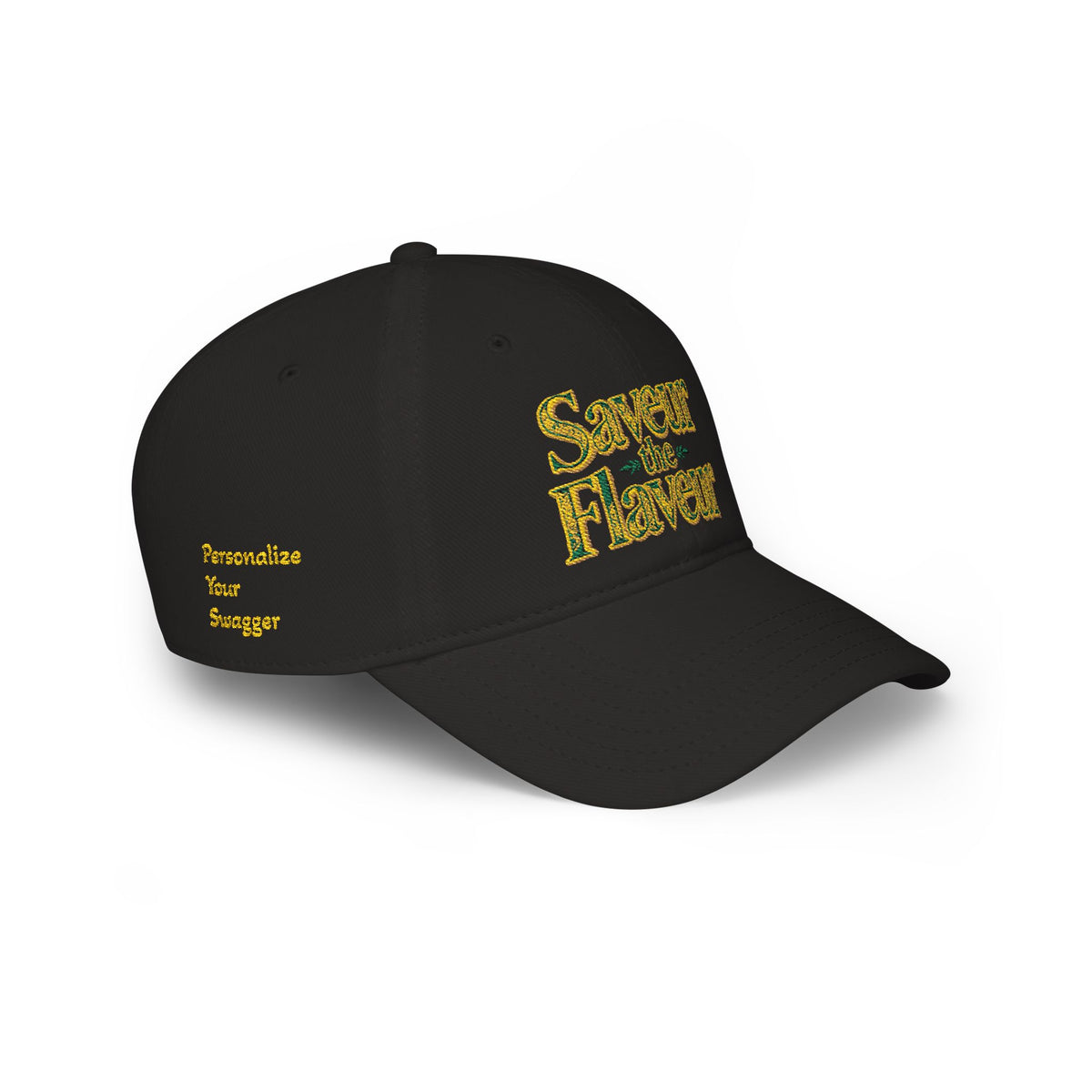 Saveur the Flaveur Embroidered Rasta Baseball Cap