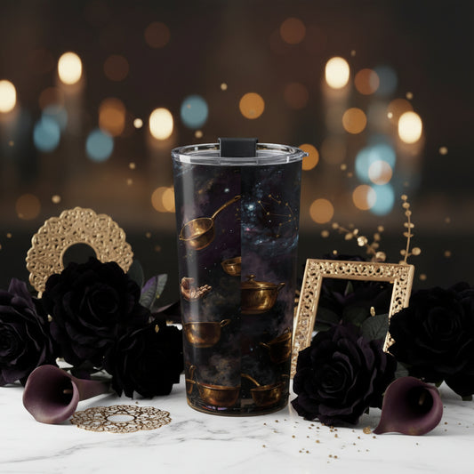 20oz Tumbler – Regal Priest & Golden Lamps Travel Mug