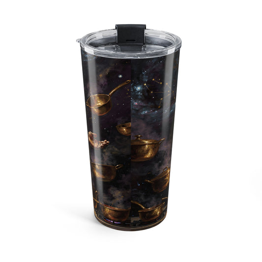 20oz Tumbler – Regal Priest & Golden Lamps Travel Mug