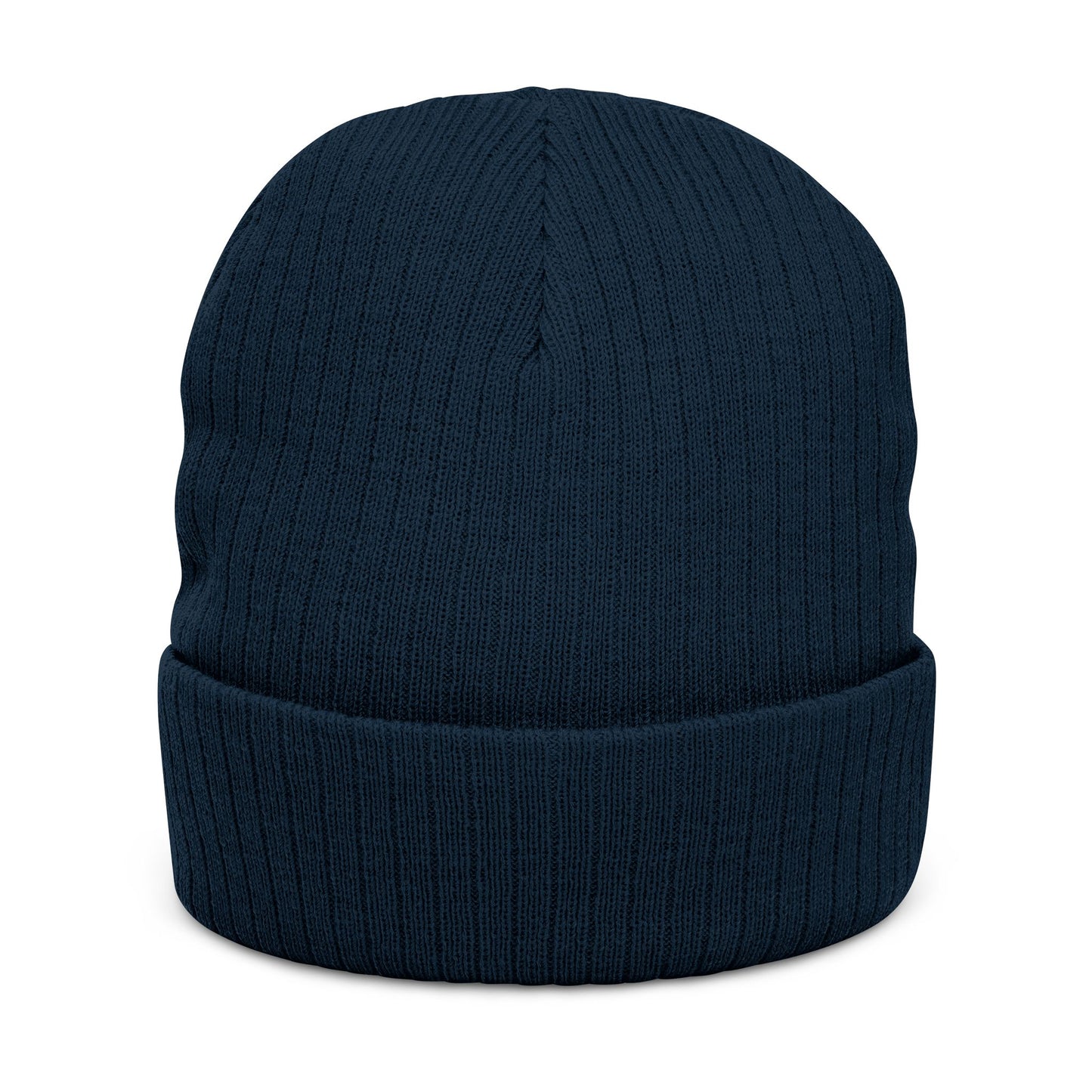 Ribbed Knit Beanie — “Saveur the Flaveur” Embroidered Chef Hat