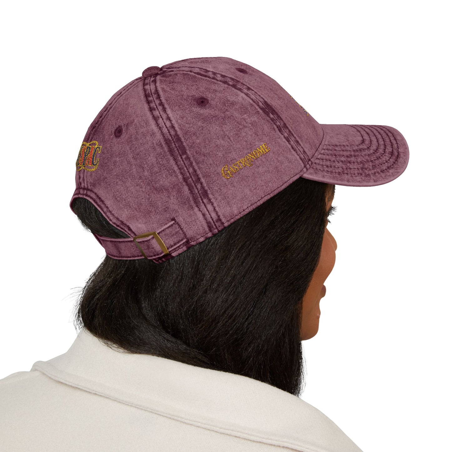 Vintage Cap — Embroidered "saveur the flaveur you cool a** mofo"