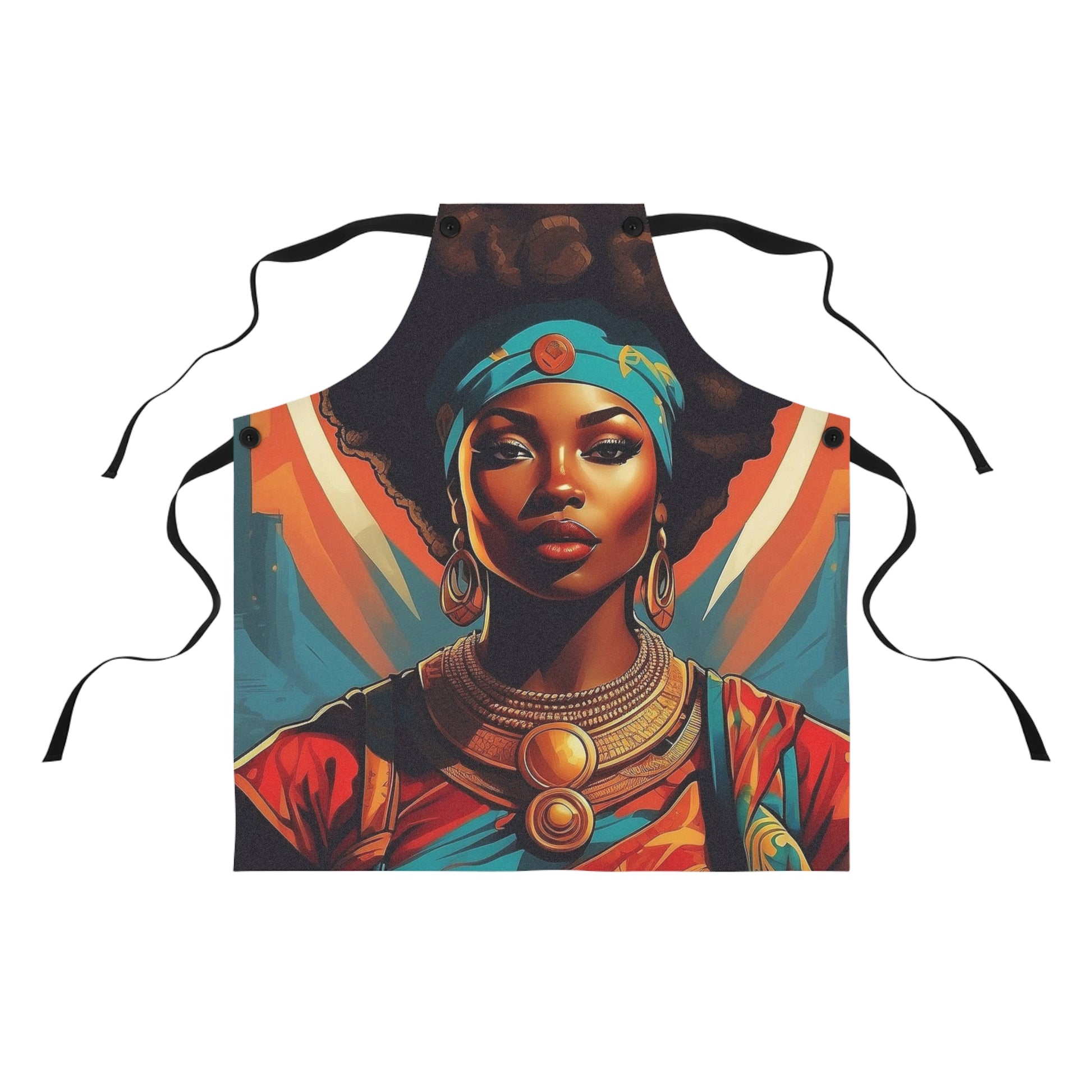 Apron - Gorgeous African Goddess Design image 0