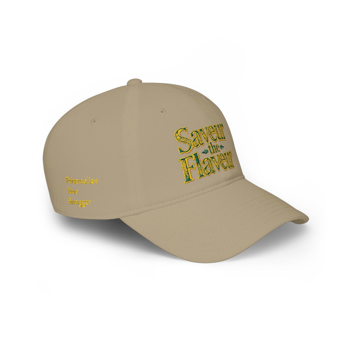 Saveur the Flaveur Embroidered Rasta Baseball Cap