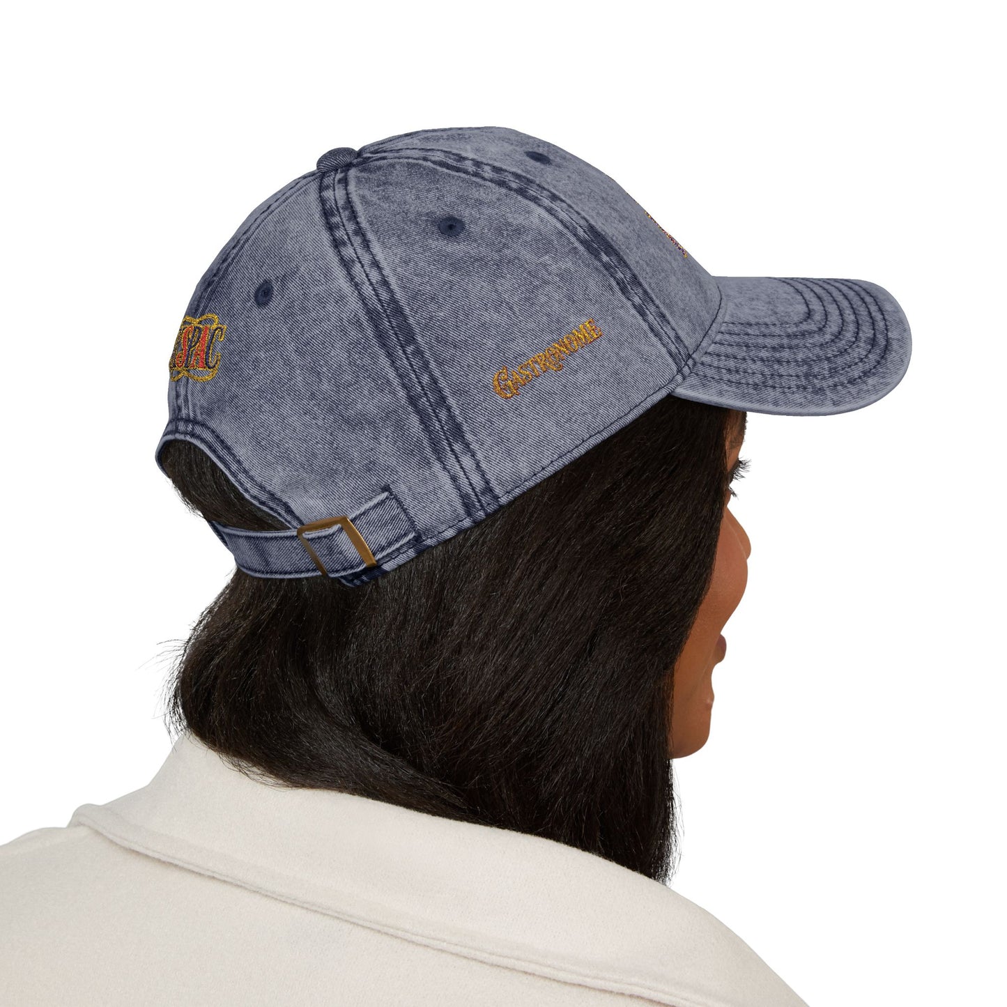 Vintage Cap — Embroidered "saveur the flaveur you cool a** mofo"