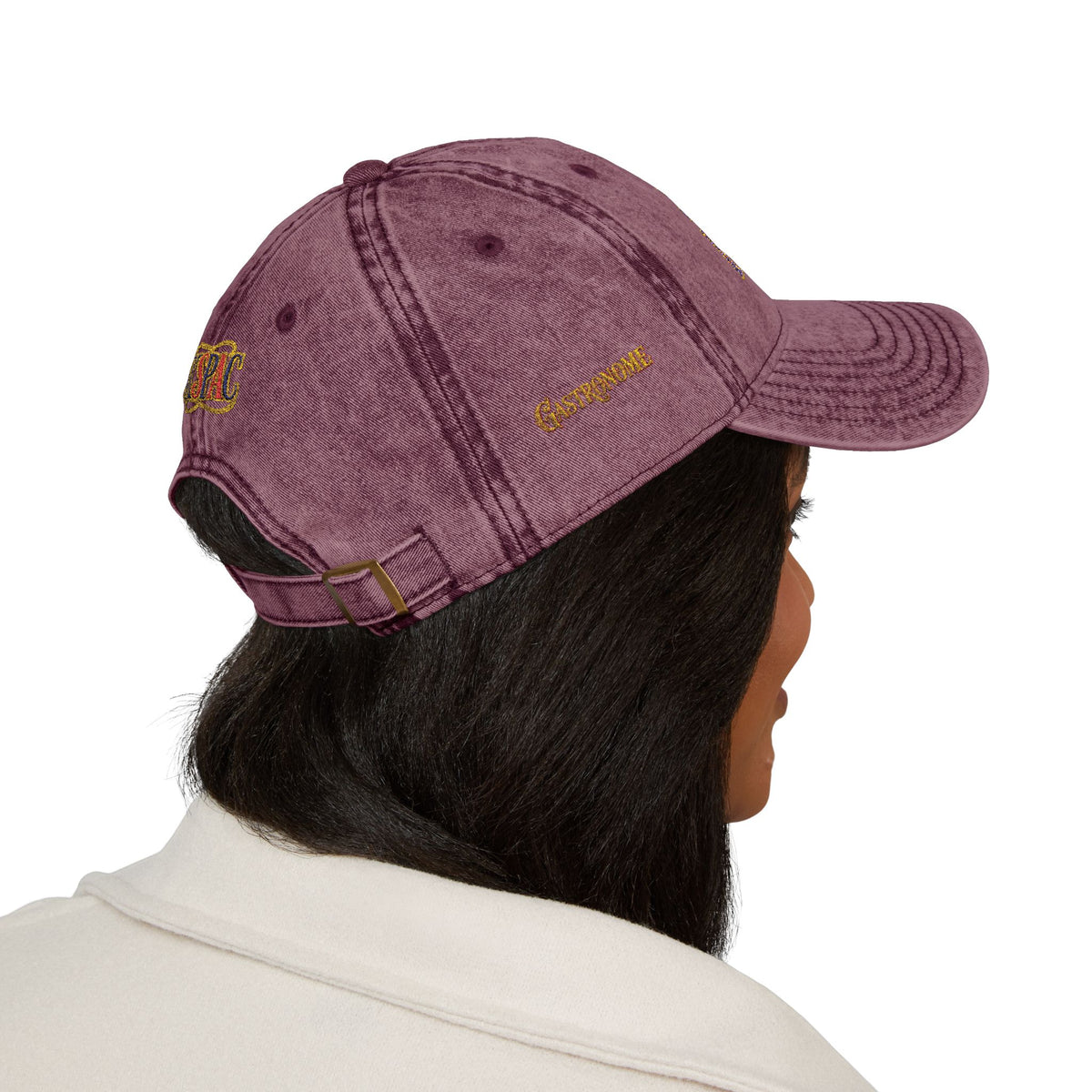 Vintage Cap — Embroidered "saveur the flaveur you cool a** mofo"