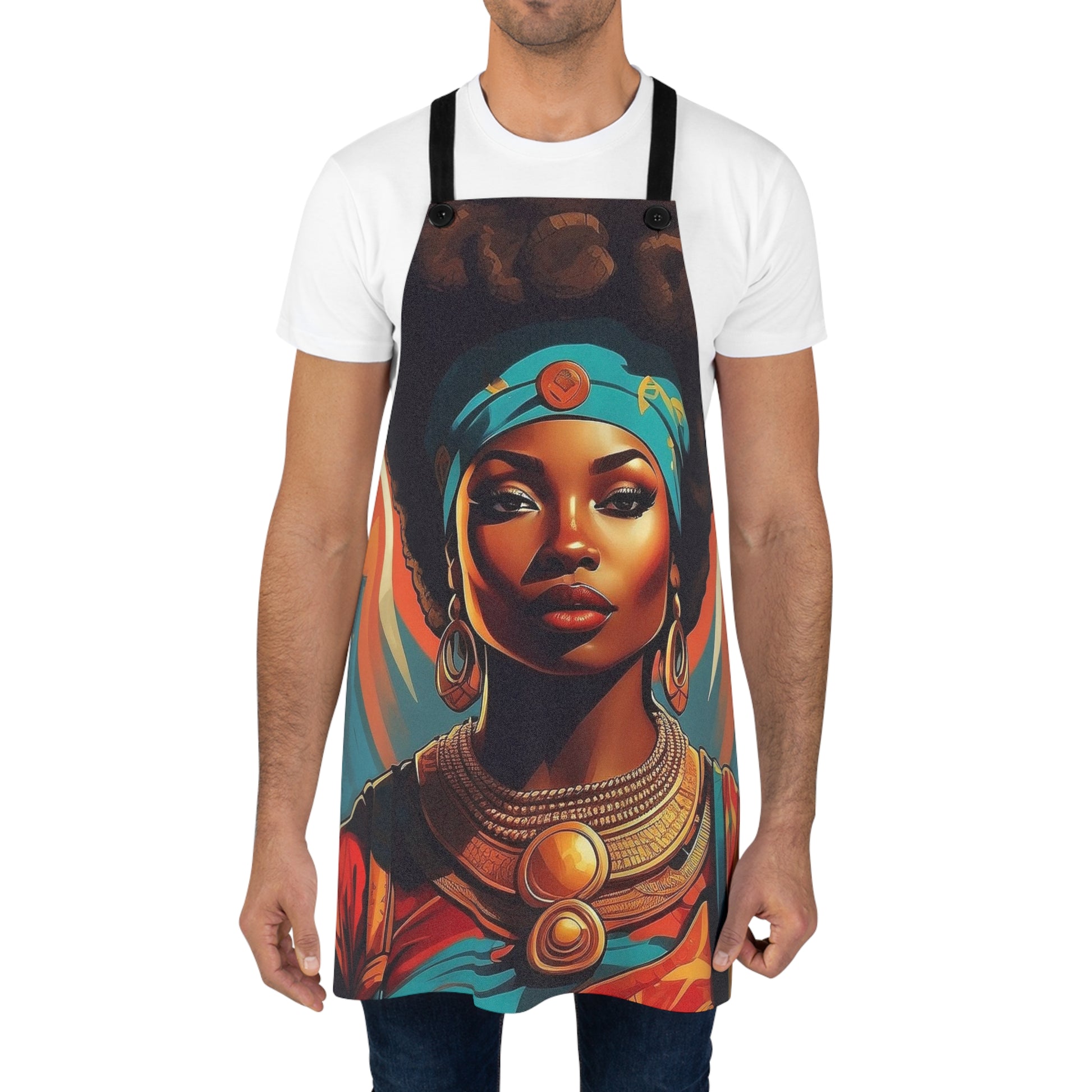 Apron - Gorgeous African Goddess Design image 3