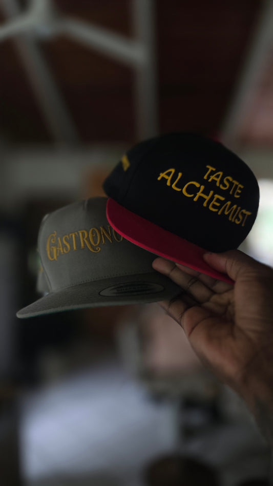 Taste Alchemist Embroidered Flat Bill Cap