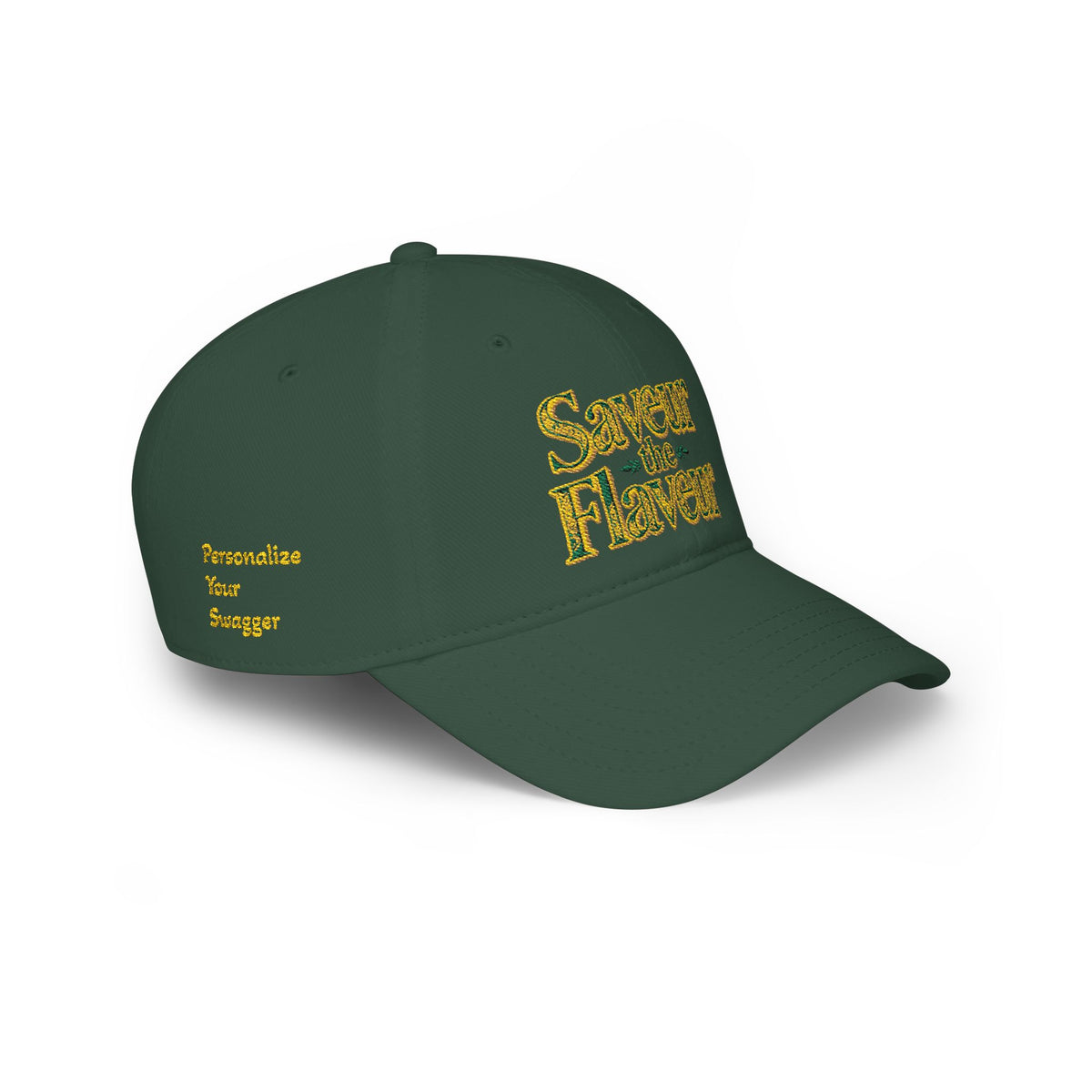 Saveur the Flaveur Embroidered Rasta Baseball Cap