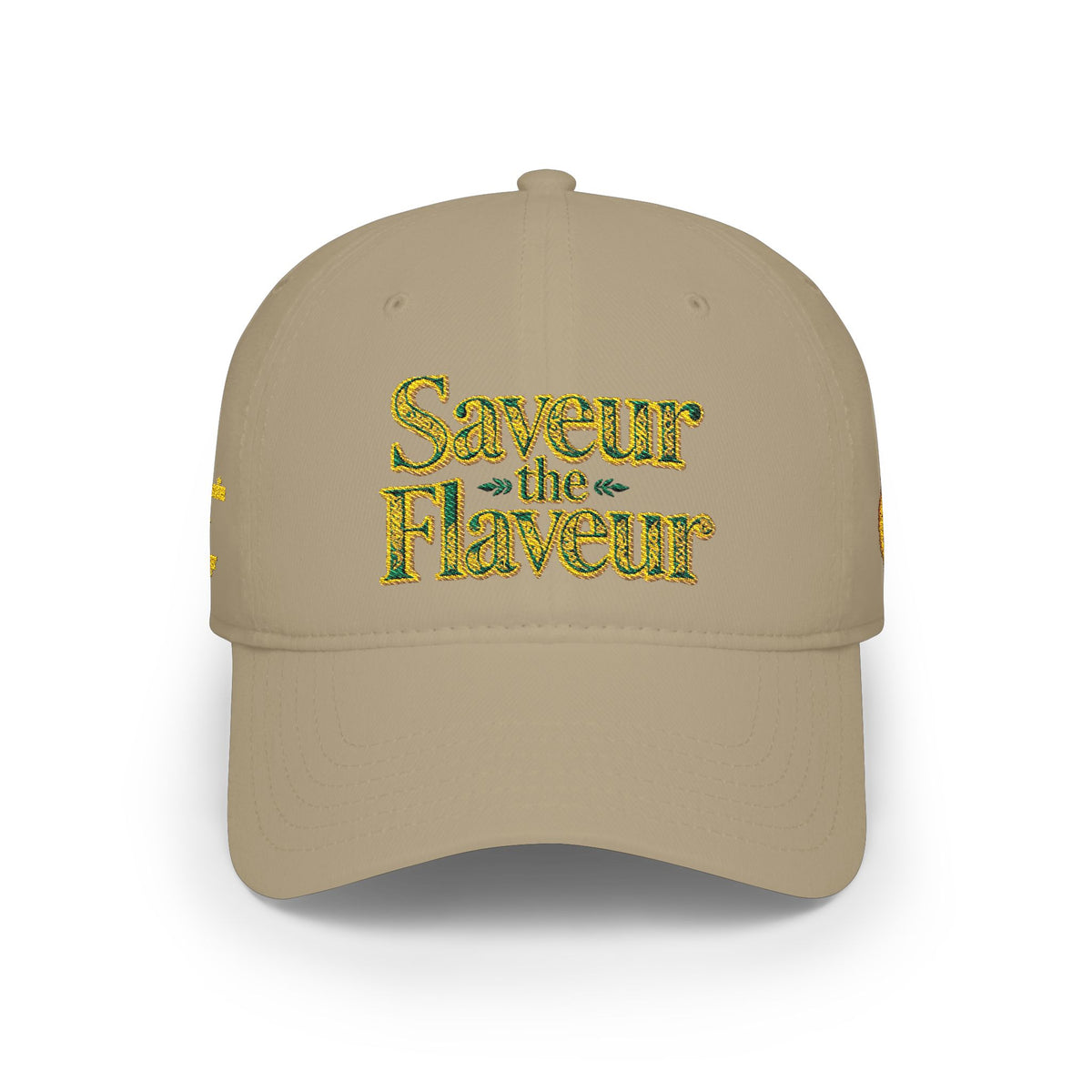 Saveur the Flaveur Embroidered Rasta Baseball Cap