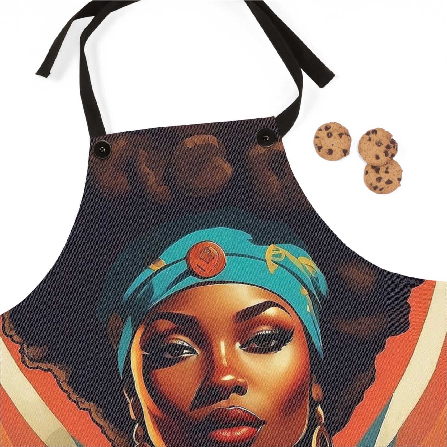 Apron - Gorgeous African Goddess Design image 1