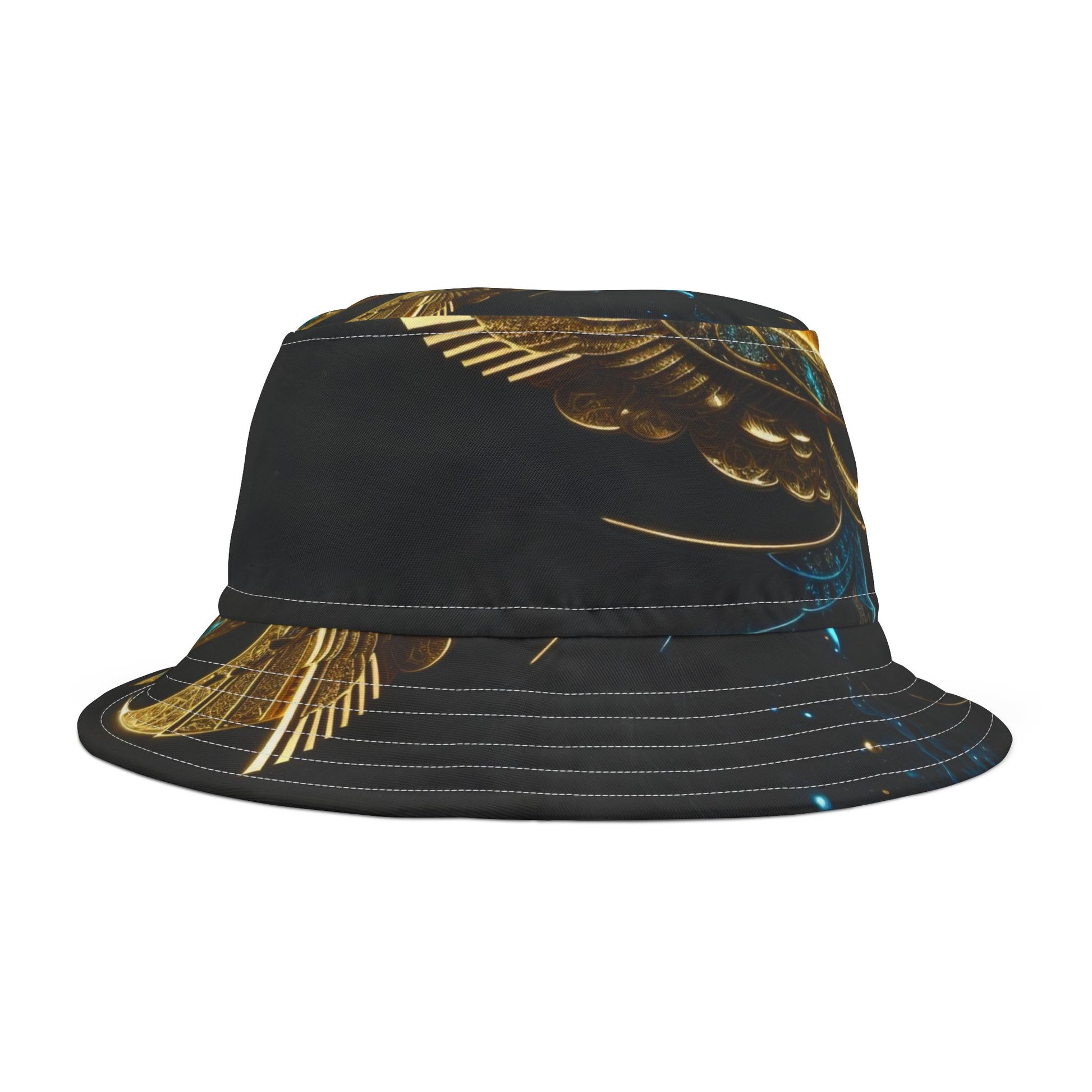 Bucket Hat - Cosmic Ankh Design Chef Inspired Unique and Original image 1