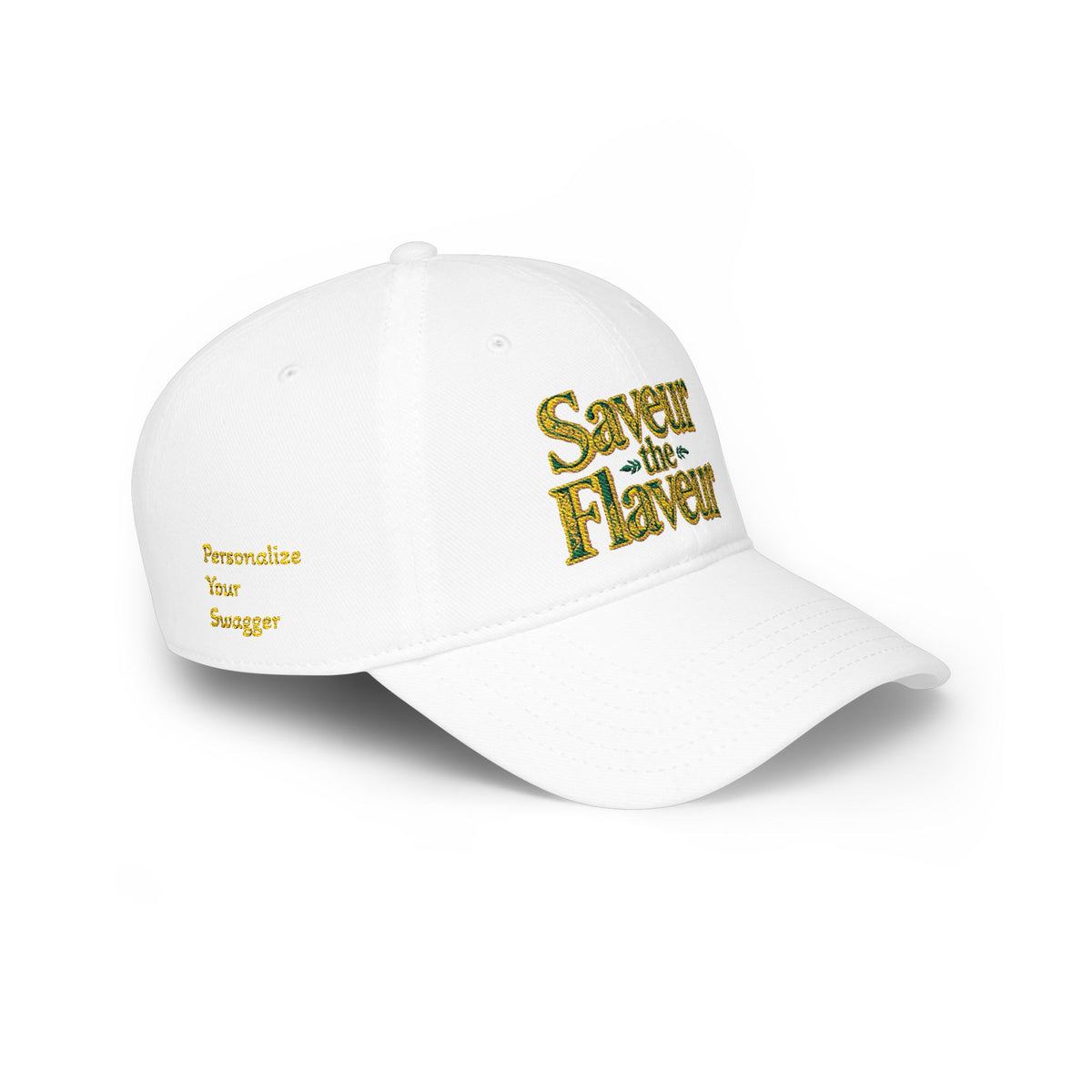 Saveur the Flaveur Embroidered Rasta Baseball Cap