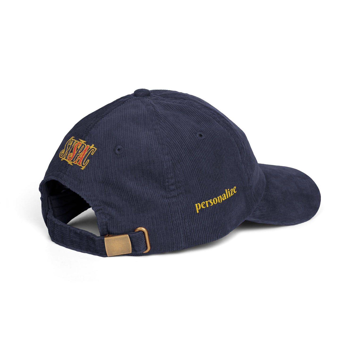 Embroidered Corduroy Cap — "Foodies, Cooks and Chefs Are the Alchemist"