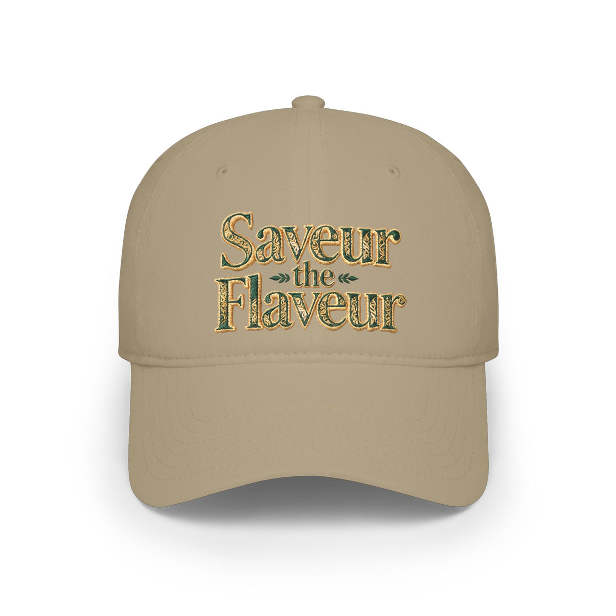 Saveur the Flaveur Embroidered Baseball Cap