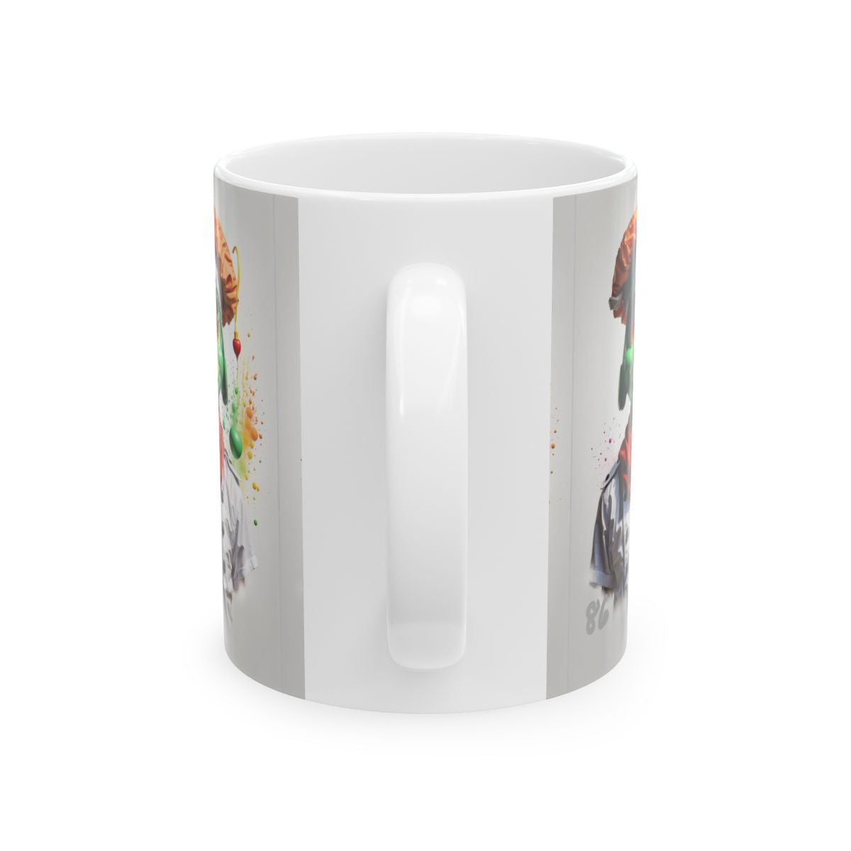 Chef Alien Ceramic Mug, 11oz image 1