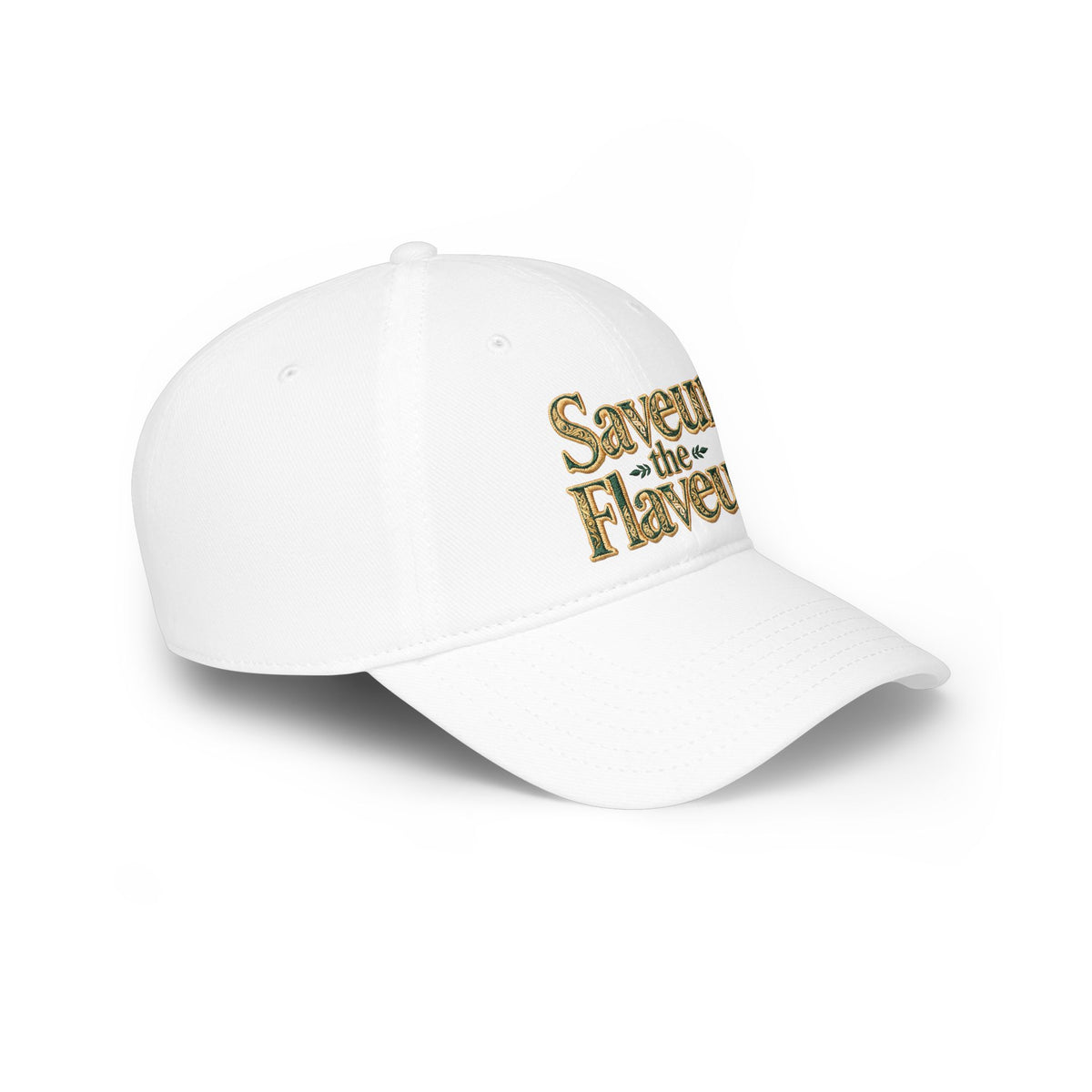 Saveur the Flaveur Embroidered Baseball Cap