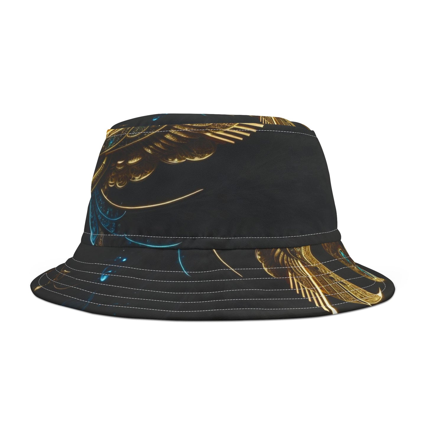 Bucket Hat - Cosmic Ankh Design Chef Inspired Unique and Original image 3