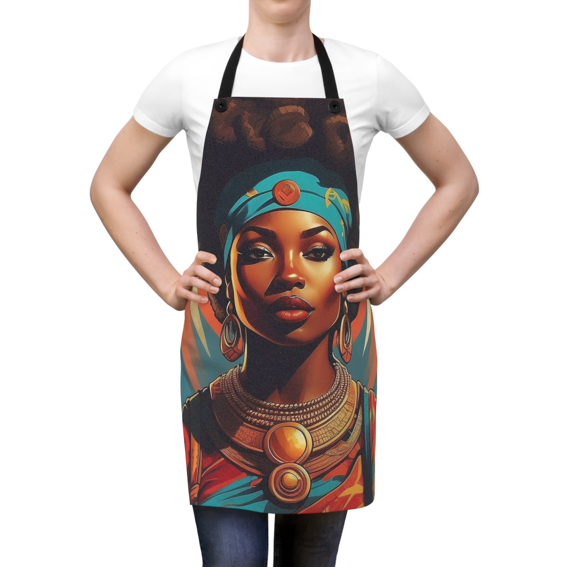 Apron - Gorgeous African Goddess Design image 2