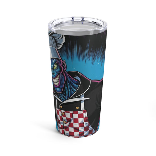 Tumbler 20oz Alien Chef Graphic Design Tumbler image 0
